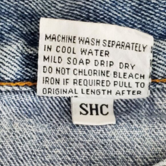 VTG Rio By Stephen Mardon High-Waisted Button-Fly Womans 9 Tapered Blue Jeans - Picture 6 of 13